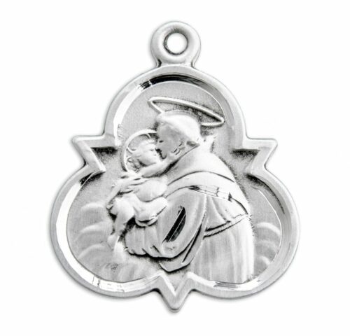 Saint Anthony Sterling Silver Medal - Image 2