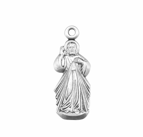 Divine Mercy Sterling Silver Pendant - Image 2