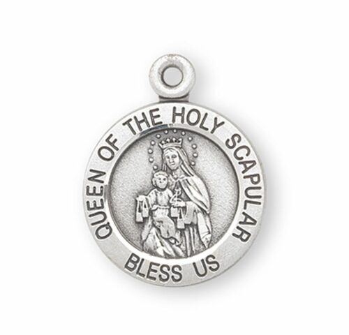 Sterling Silver Holy Scapular Medal - Image 2