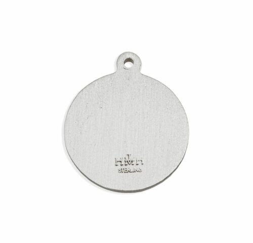 Our Lady of Perpetual Help Round Sterling Silver Medal - Image 3
