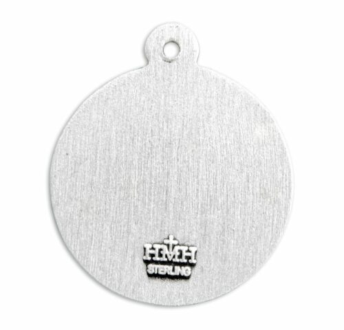 Our Lady of Guadalupe Round Sterling Silver Medal - Image 3