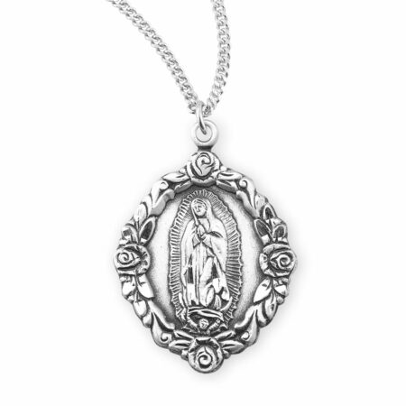 Our Lady of Guadalupe Sterling Silver Medal