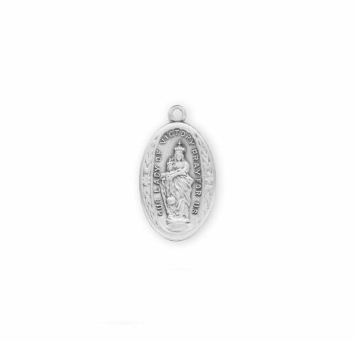 Our Lady of Victory Sterling Silver Medal - Image 2