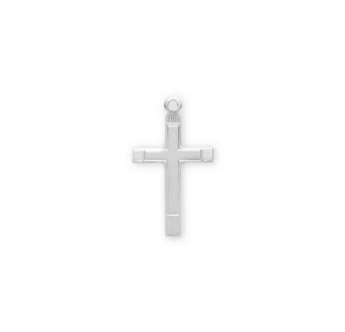 Fancy Sterling Silver Cross - Image 2