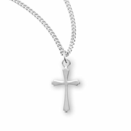 Sterling Silver Taper End Cross