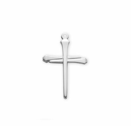 Sterling Silver Nail Cross - Image 2