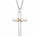 Two-Tone Cross with a rope