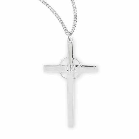 Sterling Silver Holy Spirit Cross