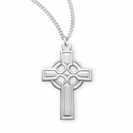 Sterling Silver Irish Celtic cross