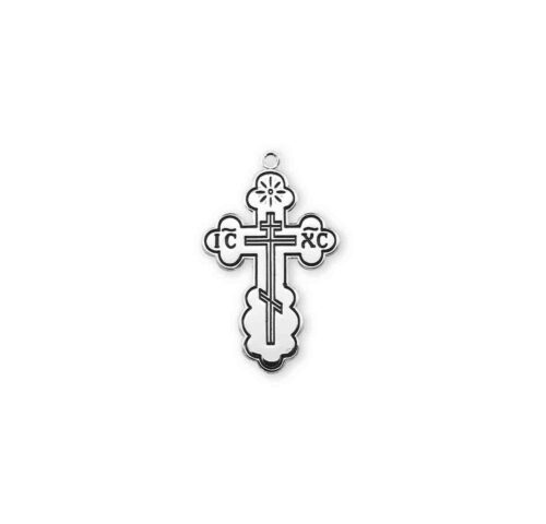 Sterling Silver Byzantine Cross - Image 2