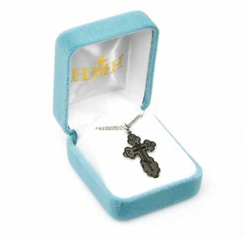 Sterling Silver Byzantine Cross - Image 3