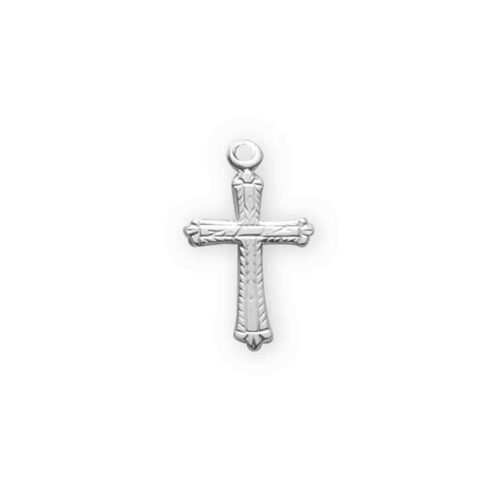 Sterling Silver Detailed Cross - Image 2