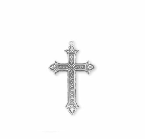 Sterling Silver Detailed Cross - Image 2