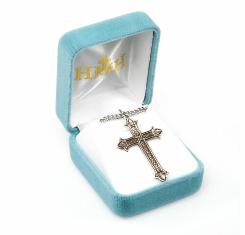 Sterling Silver Detailed Cross - Image 3