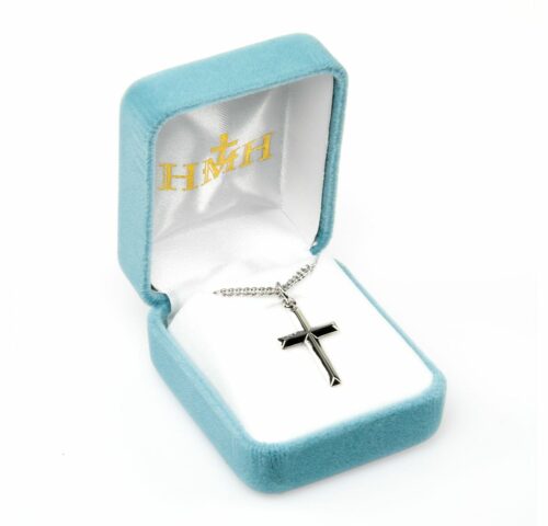 Sterling Silver Angle Edged Cross - Image 3