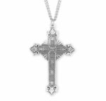Sterling Silver Ornate Cross