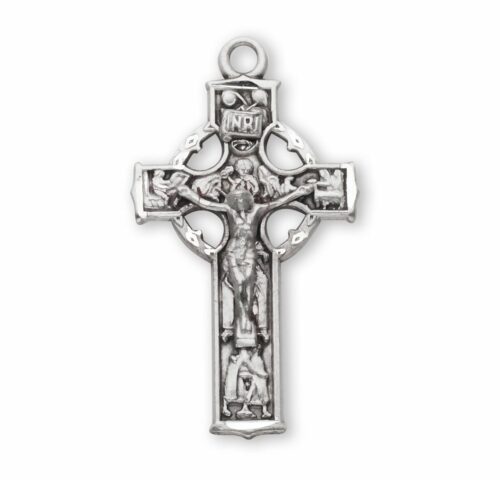 Sterling Silver Celtic Crucifix - Image 2