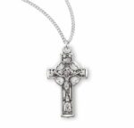 Sterling Silver Celtic Crucifix