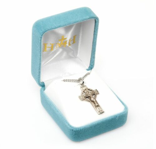 Sterling Silver Celtic Crucifix - Image 3