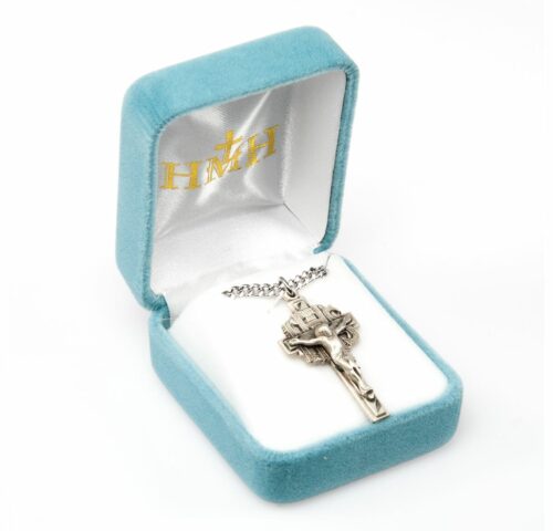 Pierced Sterling Silver Crucifix - Image 3