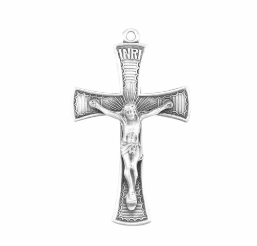 Sterling Silver Ornate Crucifix - Image 2
