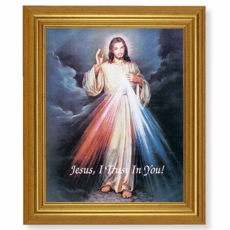 Divine Mercy Gold Framed Art
