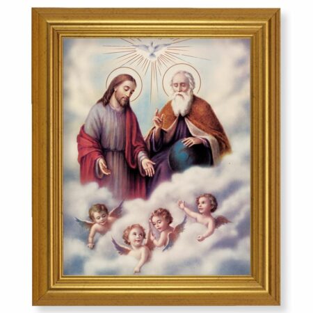 The Trinity Gold Framed Art