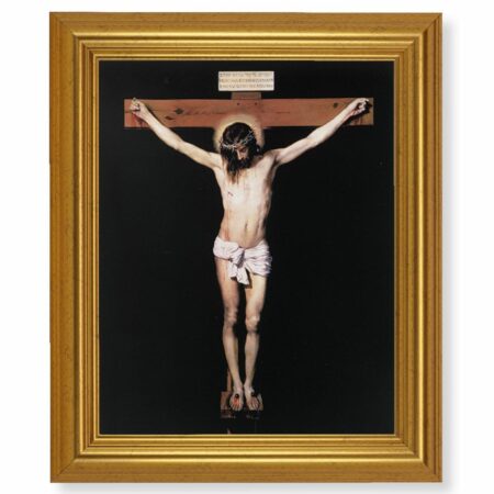 The Crucifixion Gold Framed Art