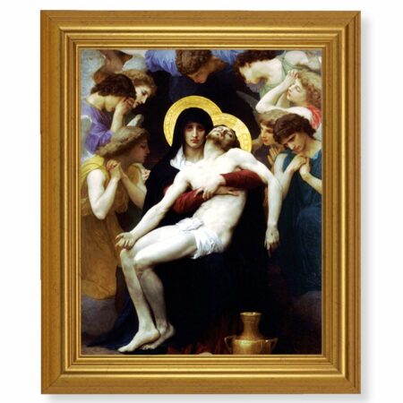 Pieta Gold Framed Art
