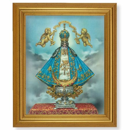 Virgen de San Juan Gold Framed Art