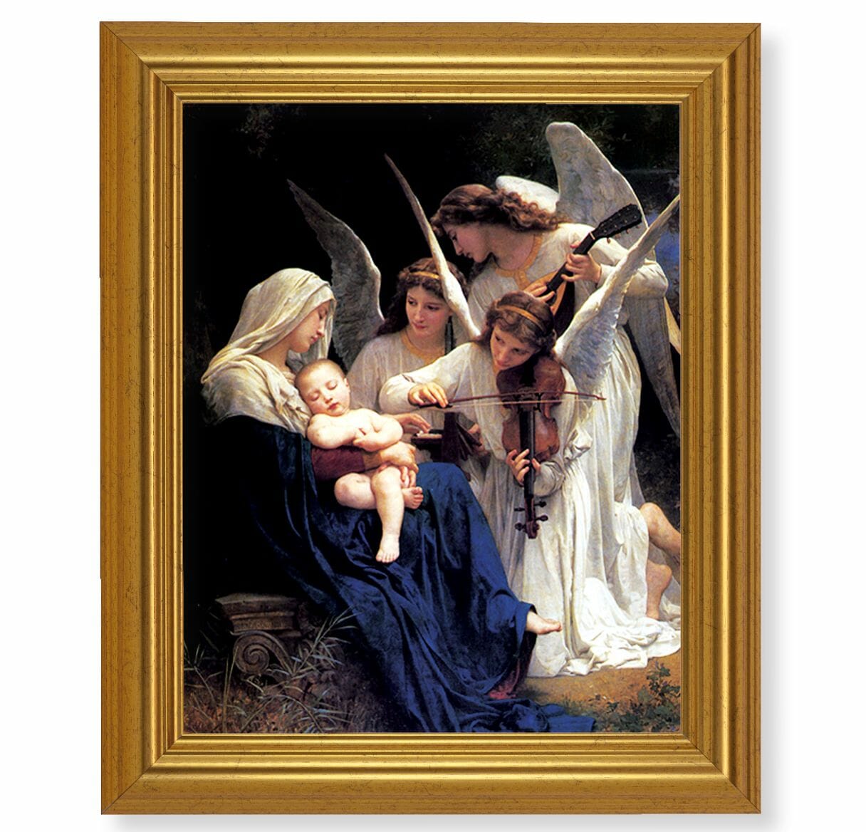 Heavenly Melody Gold Framed Art - Buy Religious Catholic Store