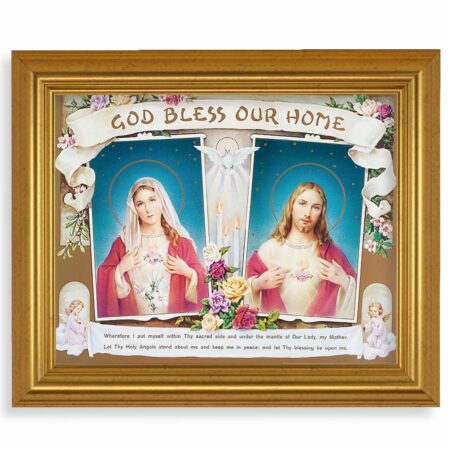 House Blessing - SHJ - IHM Gold Framed Art