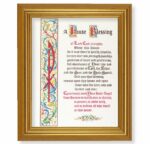House Blessing Gold Framed Art