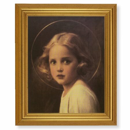 Mary Most Holy Gold Framed Art