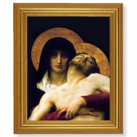 Pieta Gold Framed Art