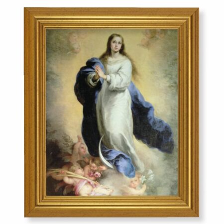 Immaculate Conception Gold Framed Art