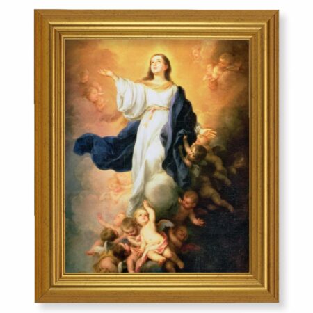 Immaculate Conception Gold Framed Art