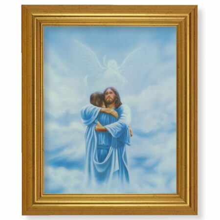Welcome Home - The Reunion Gold Framed Art