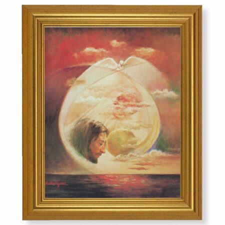 Holy Spirit Gold Framed Art