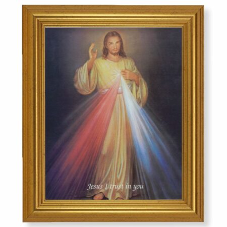 Divine Mercy Gold Framed Art