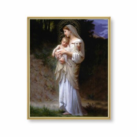 Divine Innocence Gold Framed Plaque
