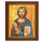 Christ the Teacher Dark Walnut Framed Art