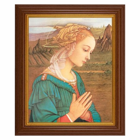 Lippi: Madonna Dark Walnut Framed Art