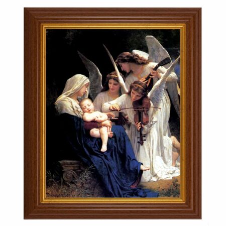 Heavenly Melody Dark Walnut Framed Art