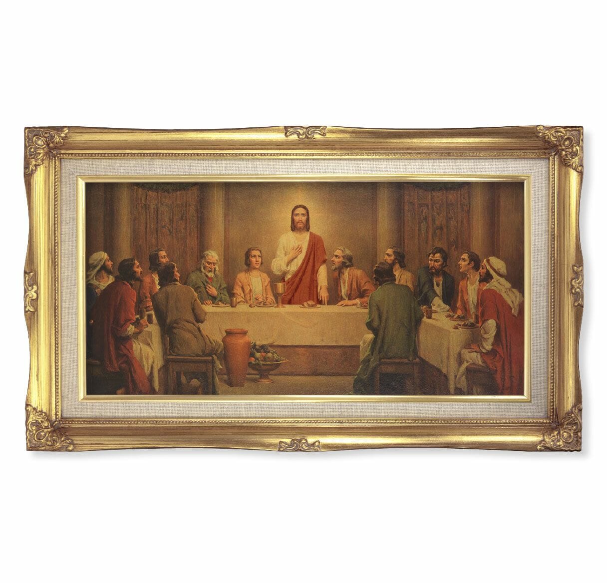 Last Supper Gold-Leaf Framed Art - Buy Religious Catholic Store