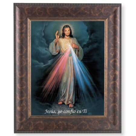 Divine Mercy (Spanish) Art-Deco Framed Art
