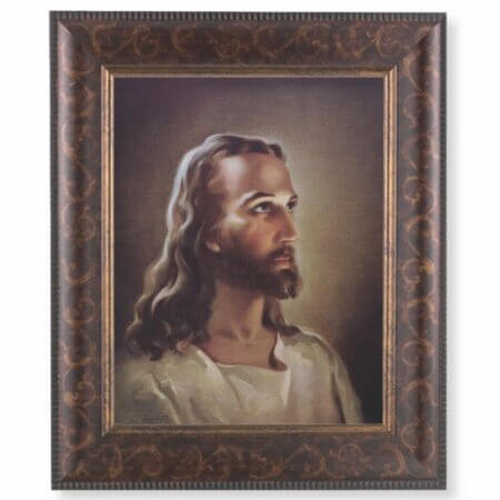 Head of Christ Art-Deco Framed Art