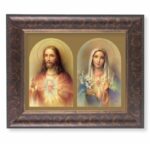 The Sacred Hearts Art-Deco Framed Art