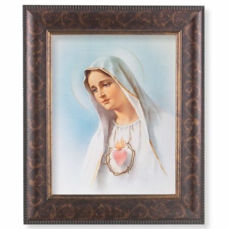 Immaculate Heart  of Mary Art-Deco Framed Art