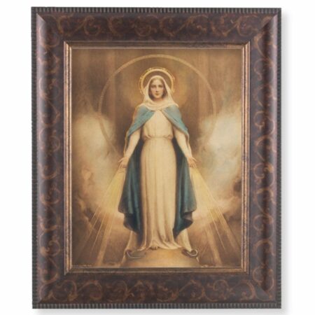 Miraculous Mary Art-Deco Framed Art